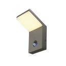 SLV 232915 LED-Wandleuchte ORDI anthrazit 3000K mit Sensor