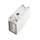 SLV 232441 LED-Wandleuchte QUAD 2 XL eckig weiss 2x3 2W 3000K