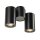 SLV 151830 Wand- / Deckenleuchte ENOLA_B double schwarz 2xGU10 max. 2x50W