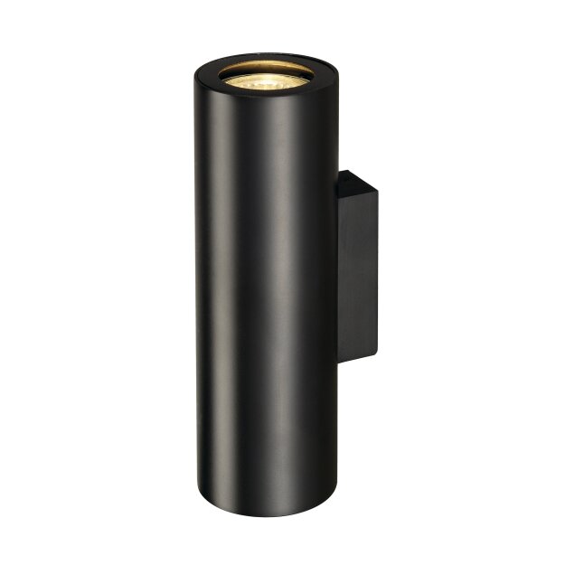 SLV 151800 Wand- / Deckenleuchte ENOLA_B UP/DOWN schwarz 2xGU10 max. 50W