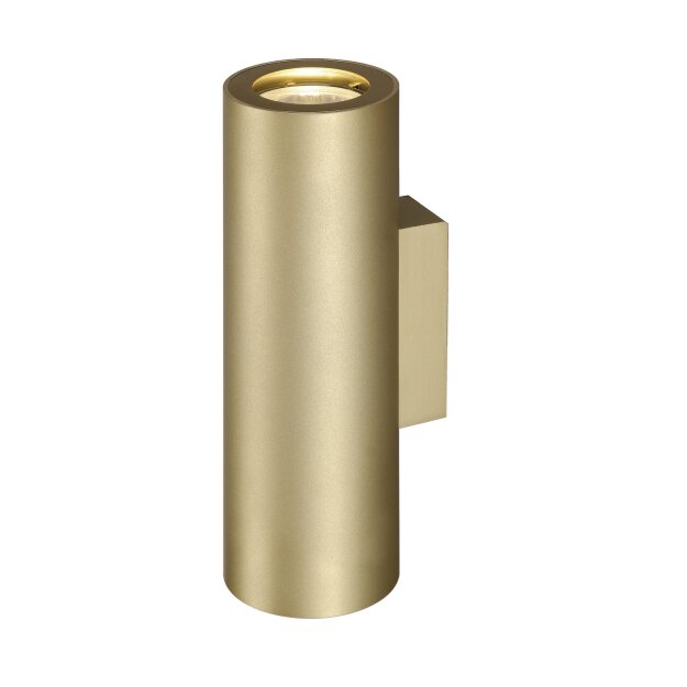 SLV 151803 Wand- / Deckenleuchte ENOLA_B UP/DOWN messing 2xGU10 max. 50W