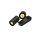 SLV 152020 Wand- / Deckenleuchte Enola_B double schwarz 2xGU10 max. 50W