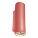 SLV 148060 Wandleuchte Plastra Tube Gips rund 2xGU10