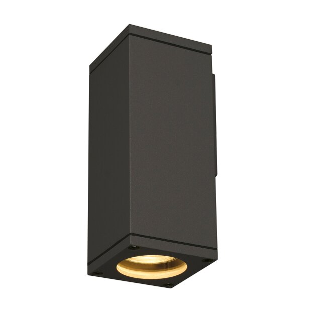 SLV 229525 Wandleuchte THEO WALL OUT eckig ant GU10 max. 35W