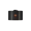 SLV 155550 Deckenleuchte FENDA E27 schwarz o. Schirm