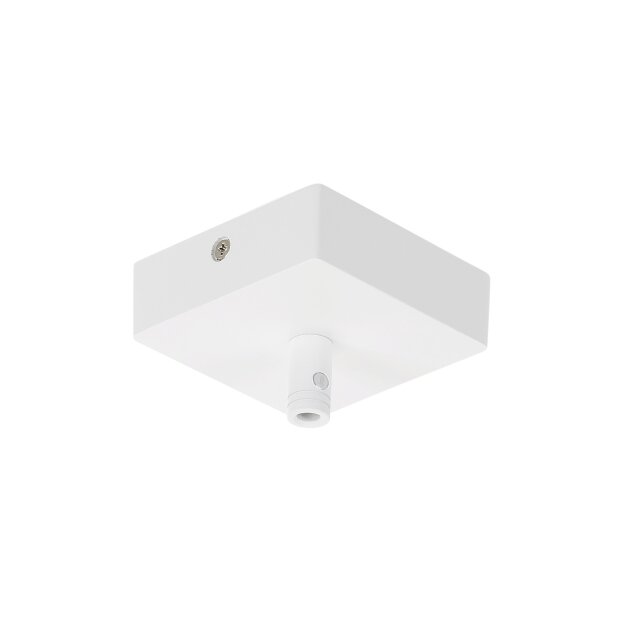 SLV 210061 Deckenrosette GLENOS mattweiss 8 5x8 5x2 7cm