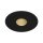 SLV 114480 LED-Deckeneinbaustrahler HOTEL ROUND HOLE schwarz 12W 20° 2700K