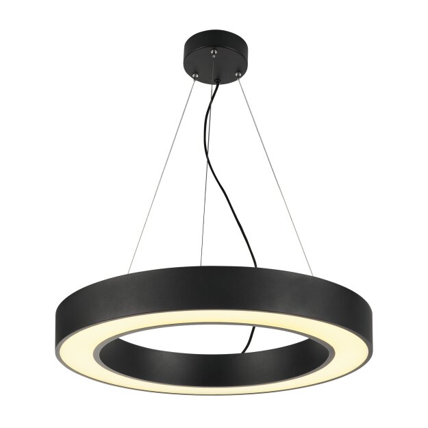 SLV 133840 LED-Pendelleuchte MEDO PRO 60 RING schwarz