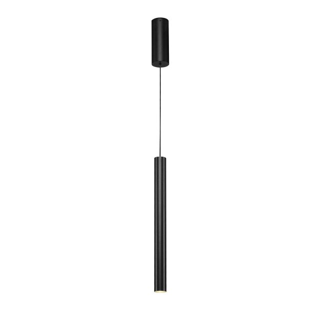 SLV 152370 LED-Pendelleuchte UBA Pendant rund schwarz 9W 3000K