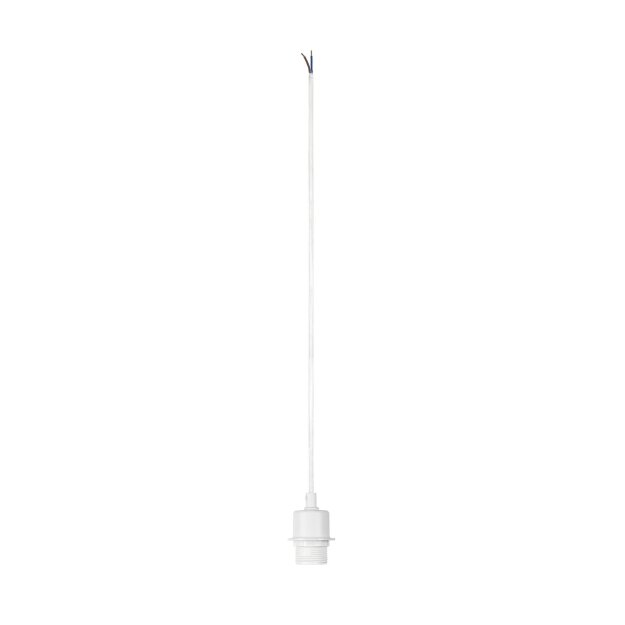 SLV 132661 Pendelleuchte FENDA E27 weiss o. Rosette o. Schirm