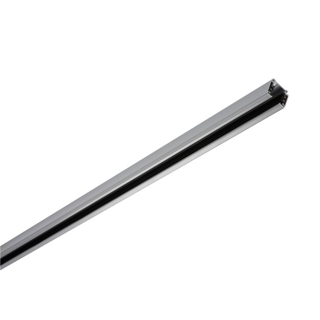 SLV 175014 Stromschiene 3-Phasen silbergrau 1m