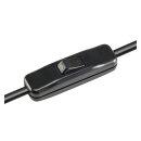 SLV 155780 – FENDA TL Tischleuchte Schwarz o. Schirm