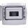 Voxura Aufputz Feuchtraum Verteiler 1-reihig IP65 8 Module
