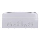 Voxura Aufputz Feuchtraum Verteiler 2-reihig IP65 26 Module, Tür transparent