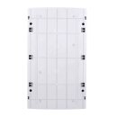 Voxura Aufputz Feuchtraum Verteiler 3-reihig IP65 42 Module, Tür transparent