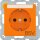 Berker 47501924 Steckdose SCHUKO Aufdruck BSV Beschriftungsfeld S.1/B.3/B.7 matt Orange