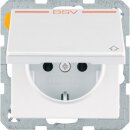 Berker 47516099 Steckdose SCHUKO Aufdruck BSV Klappdeckel...