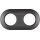 Berker MAN0100317 Rahmen 2-fach Serie 1930 Softtouch Schwarz