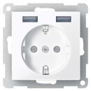 Merten MEG2366-0460 Schuko Steckdose mit USB...