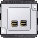 Merten MEG4576-7022 Panzer Actassi Anschlussmodul RJ45...