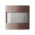 Jung A17180WUMO Automatikschalter 1,1m Standard IP44 Mokka Serie A
