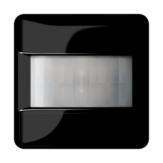 Jung CD17180WUSW Automatikschalter 1,1m Standard IP44 (Duroplast) Schwarz Serie CD