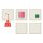 Jung NRSLS0834-2 Notrufset (Thermoplast bruchsicher) Weiß Serie LS