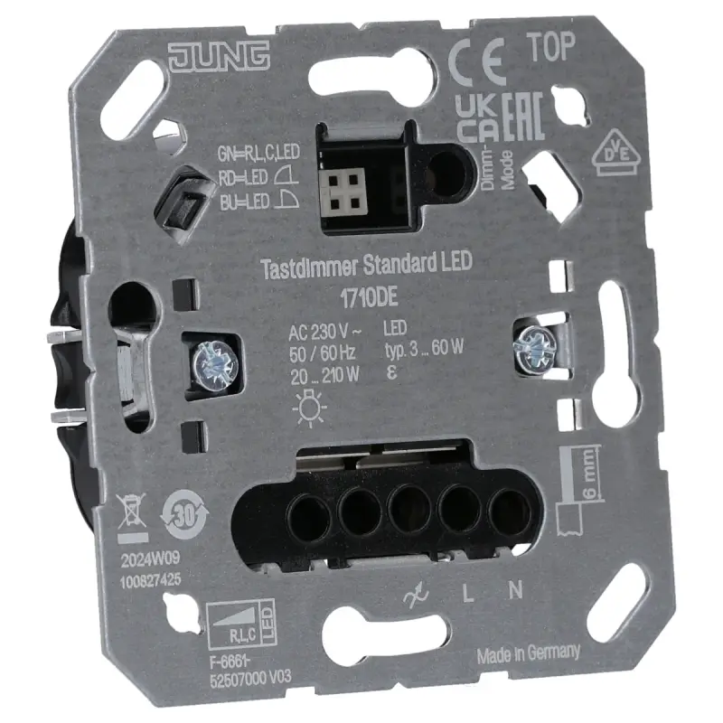 Jung 1710DE Tastdimmer Standard LED