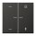 Jung AL1751PBTAN Timer Universal Bluetooth - Pfeile (lackiertes Aluminium) Anthrazit Serie LS