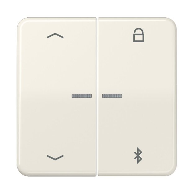 Jung CD1751PBT Timer Universal Bluetooth - Pfeile (Duroplast) Weiß Serie CD