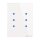 Busch-Jaeger TB/U6.7.11-CG Touch-Bedienelement, 6-fach Standard Gerät 2CKA006300A1618
