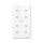Busch-Jaeger TBR/U4.7.11-CG Touch-Bedienelement, 4-fach mit Raumtemperaturregler Konfigurierbares Gerät 2CKA006300A1565