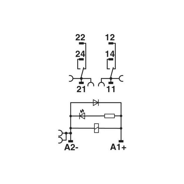 Phoenix Contact Relaismodul RIF-1-RPT #2906223