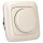 Busch-Jaeger Set: 2115-212 Drehdimmer + 6523 U-102 Dimm-Einsatz + 2511-212 Rahmen Weiß Duro 2000 SI