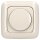 Busch-Jaeger Set: 2115-212 Drehdimmer + 6523 U-102 Dimm-Einsatz + 2511-212 Rahmen Weiß Duro 2000 SI