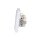 Busch-Jaeger Future Linear Set: 2x Steckdose 20 EUC-84  und 1x Rahmen 1722-184K