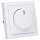 Busch-Jaeger Dimmer Set: 6540-84-102 Drehdimmer + 6523 U-102 Dimm-Einsatz + 1721-184K Rahmen  Studioweiß Future Linear
