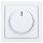 Busch-Jaeger Dimmer Set: 6540-84-102 Drehdimmer + 6523 U-102 Dimm-Einsatz + 1721-184K Rahmen  Studioweiß Future Linear