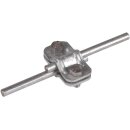 Dehn 459020 UNI-Trennklemme St/tZn für 2 x Rd 8-10mm...