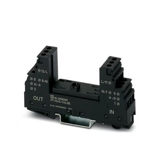 Phoenix Contact Basiselement für PLUGTRAB PT PE/S+1X2-BE