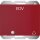 Berker 41517115 Steckdose Schuko mit Klappdeckel erhöhtem Berührungsschutz und LED K.x rot glänzend
