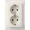 Berker 47598989 Doppelsteckdose SCHUKO Abdeckpl....
