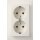 Berker 47741909 Doppelsteckdose SCHUKO mit Abdeckplatte Berker S.1 Polarweiß matt
