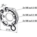 Somfy Univ.-Antriebslager 9910009 (1er)