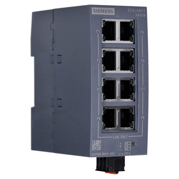 Siemens Indus.Sector Scalance XB008 6GK5008-0BA10-1AB2 (1er)