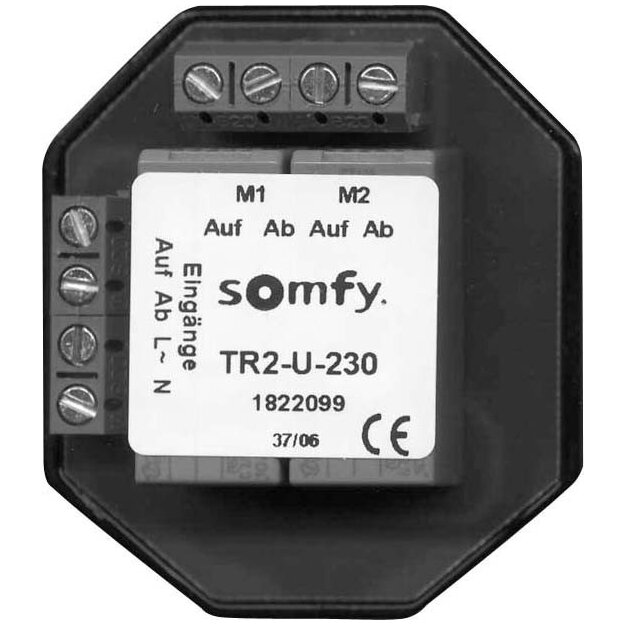 Somfy Trennrelais TR2-U-230 AP 1822108 (1er)