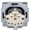 Busch-Jaeger 20 EUCRB-866 SCHUKO® Steckdosen-Einsatz ohne Spreize mit erh. Berührungsschutz Edelstahl 2CKA002013A5442