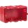 Berker 18720020 Einbaudose 2-fach für UP-Montage R.8 Rot