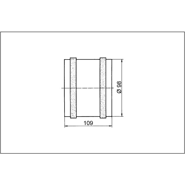 Maico 235 Rohreinschubventilator 105 m³/h Standardausführung ECA 11 E
