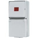 Jung 676KOW SCHUKO® Aufputz Steckdose mit...
